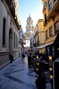 The marble streets and delightful atmosphere of Malaga