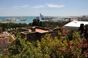 View of the Mediterranean from the Alcazaba