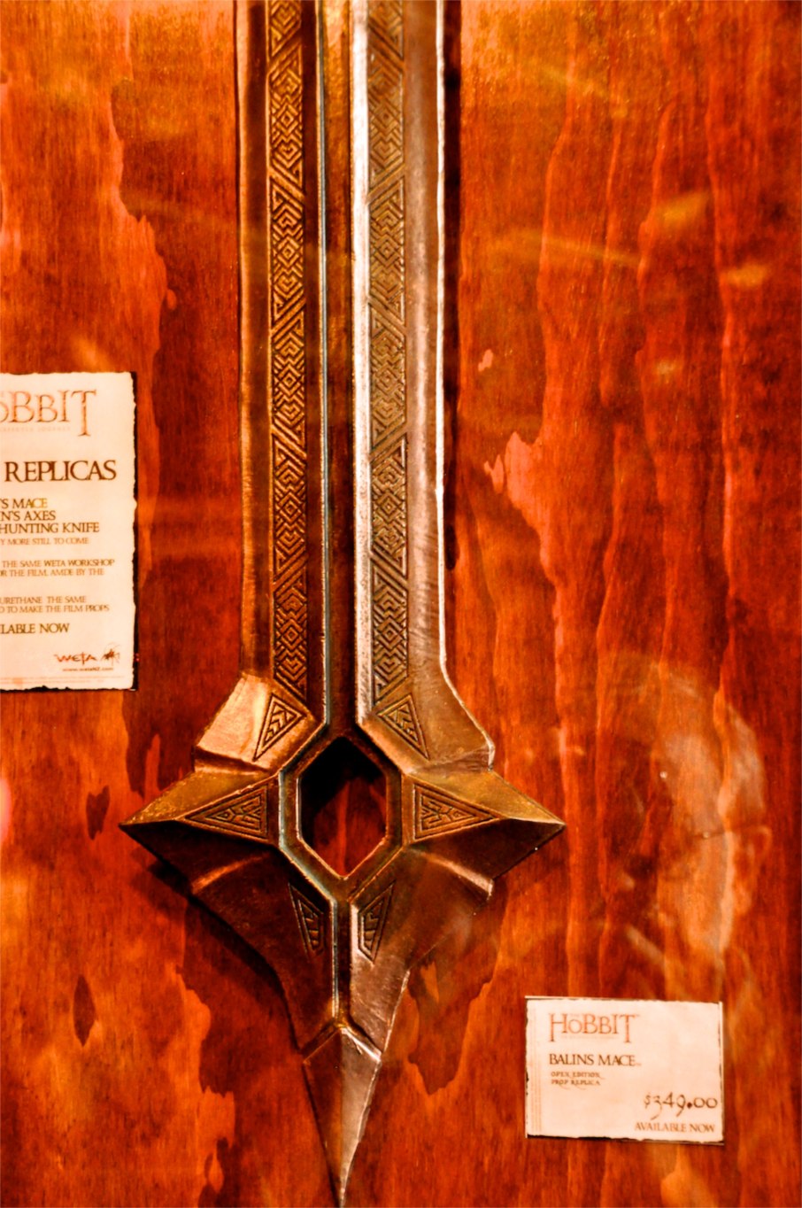 Hobbit - Balin's Mace detail