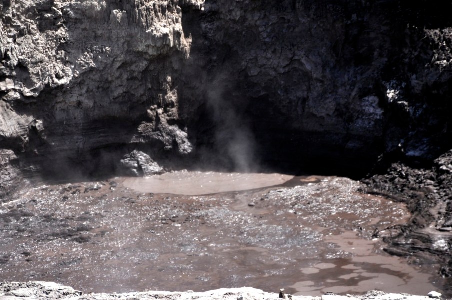 Hot chocolate, boiling