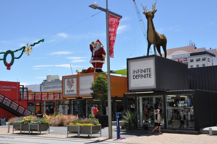 Christmas at the mall