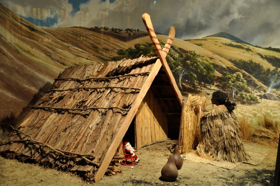 Maori diorama