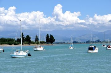 View from restaurant