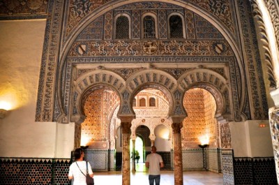 Entrance to the amazing room