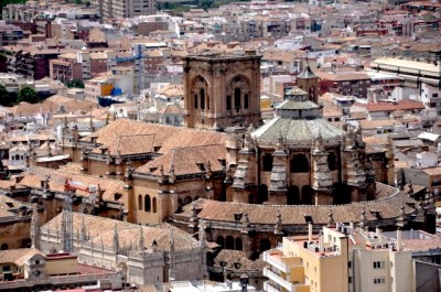 The Granada Cathedral (and adjacent Royal Chapel)