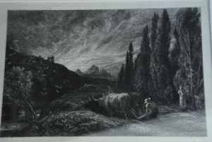 Engraving, I missed getting the artist