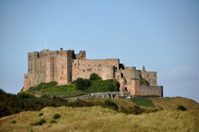 Bamburgh Castle, entrance