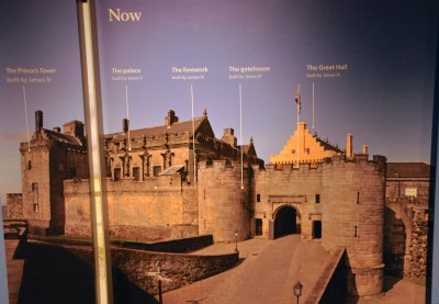 Entrance to the Stirling Castle royal buildings