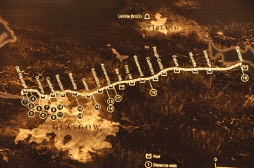 The Antonine Wall and forts