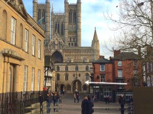 The Exchequer Gate blocking the view