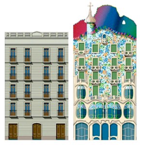 Before and after renovation