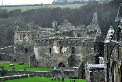 Ruins of the Bishop's Palace, built in 1328